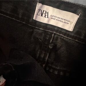 Zara Men's Black Jeans
